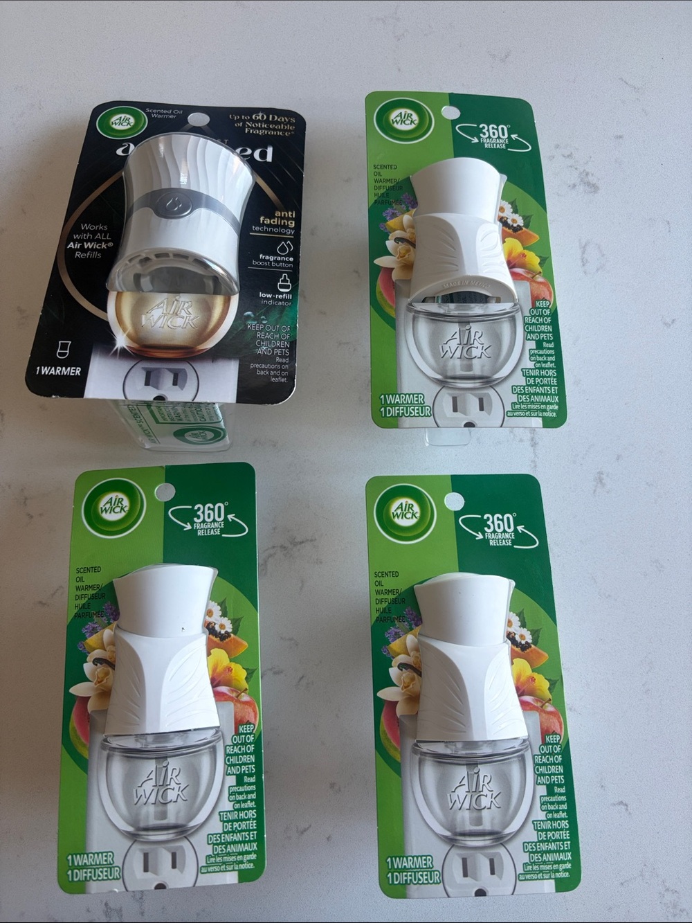 White Plug-In Oil Warmer (White) - Pack of 4
